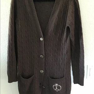 Juicy couture vintage cashmere cartigan